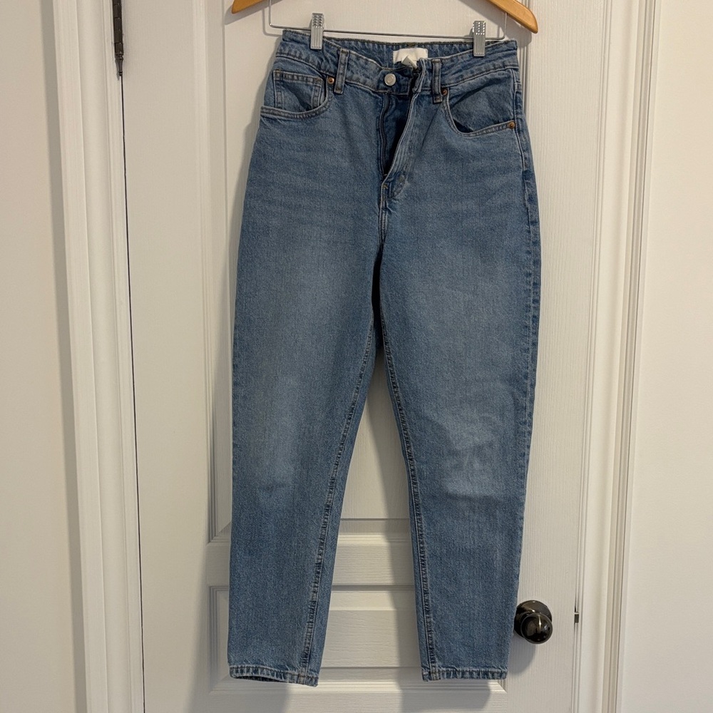 H&M Classic Blue Mom Jeans